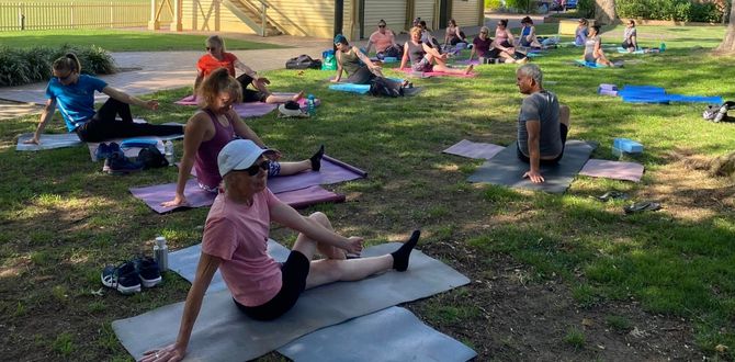 PHOTOS: Yoga in the park